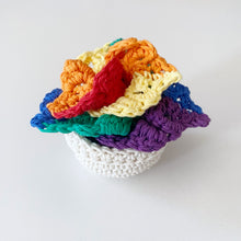 Load image into Gallery viewer, Rainbow Monstera Coaster Set