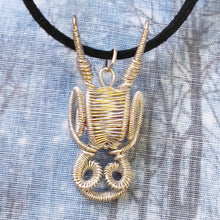 Load image into Gallery viewer, Argentium Silver Dragon Head Pendant
