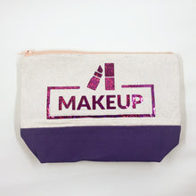 Load image into Gallery viewer, “Makeup” Makeup Bag
