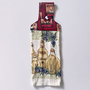 Olive Oil Kitchen Towel