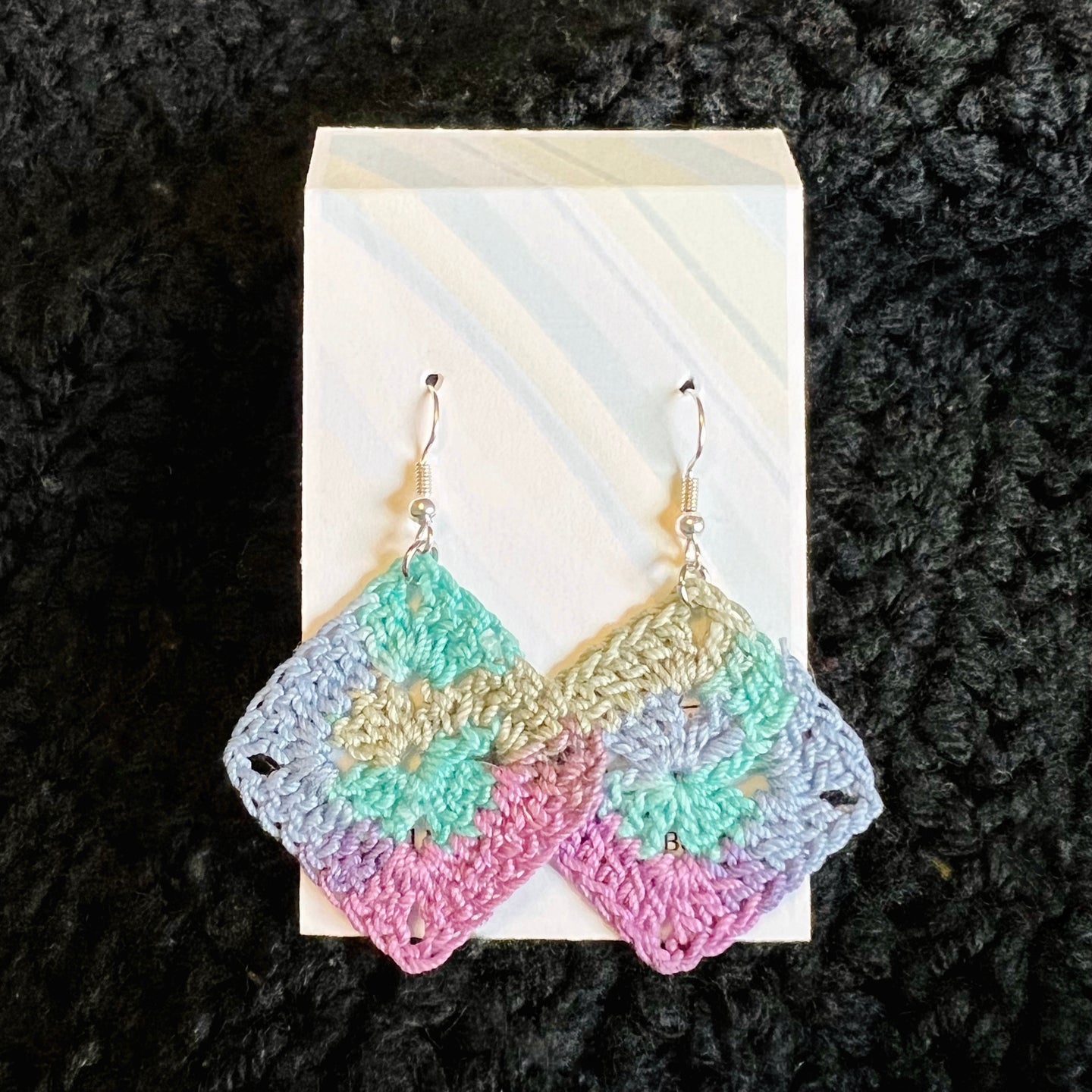 Granny Square Earrings