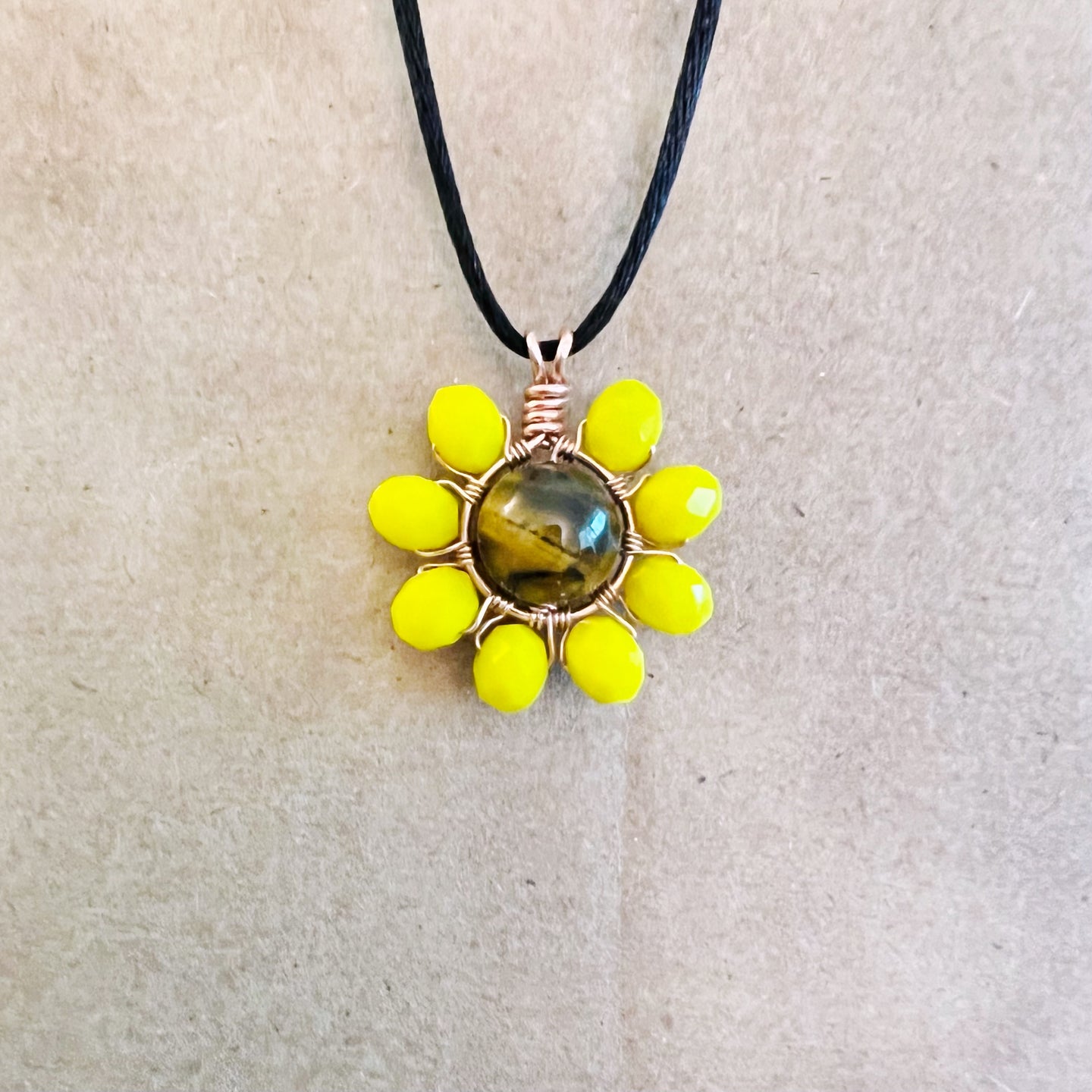 Sunflower Pendant